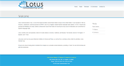 Desktop Screenshot of lotuscorp.com