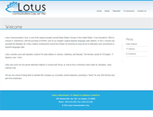 Tablet Screenshot of lotuscorp.com